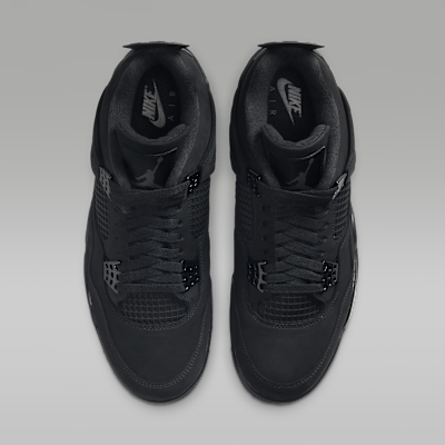 Air Jordan 4 Retro 'Black Cat' Men's Shoes. Nike ID